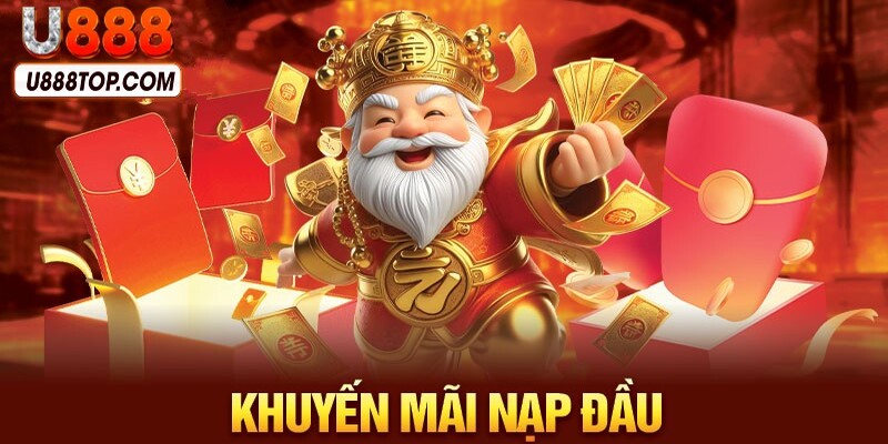 U888 khuyến mãi nạp lần đầu hấp dẫn