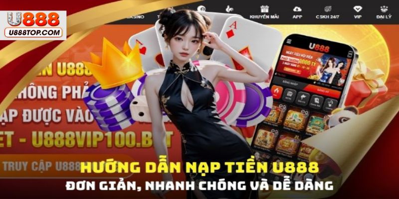 Các cách nạp tiền vào U888 nhanh nhất