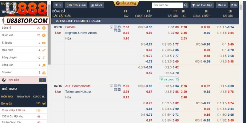 CMD thể thao là sảnh game vô cùng hấp dẫn tai·